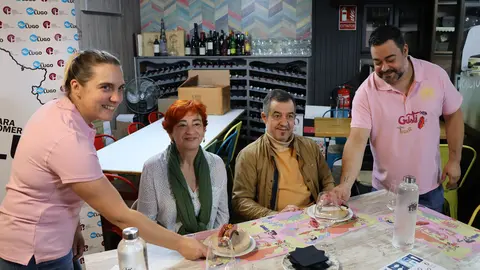 La concelleira Maite Ferreiro, durante la inauguraci&oacute;n del Concurso de Tapas de Lugo en El Boni