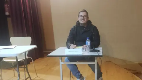 Brais V&aacute;zquez, del BNG de Monterroso