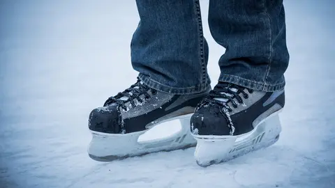 Pista de hielo, patines, pat&iacute;n, patinaje
