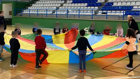 Campamentos de Navidad de Chantada en el Pabell&oacute;n Municipal