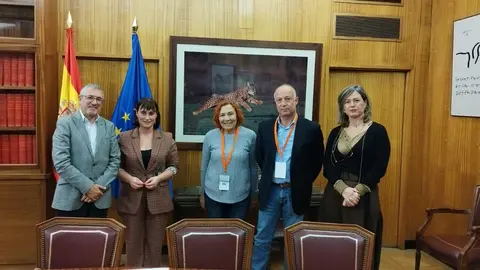 Reuni&oacute;n alcaldesa Barreiros Ministerio Transformaci&oacute;n Ecol&oacute;xica