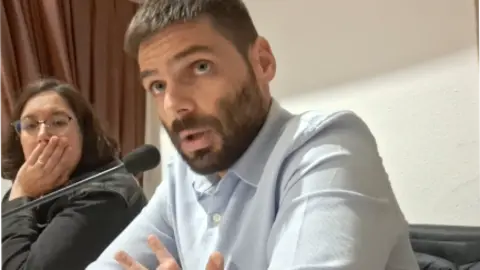 Diego Fern&aacute;ndez, portavoz nacionalista en Cervo