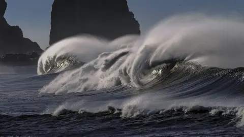 Olas. Mar, temporal