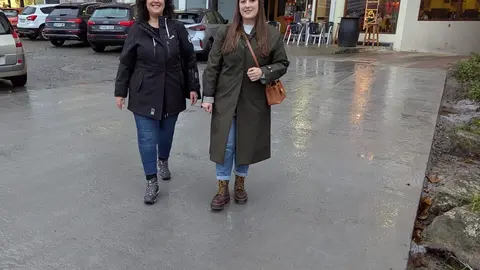 M&iacute;riam Berm&uacute;dez visita la zona de las obras de la Variante de Viveiro