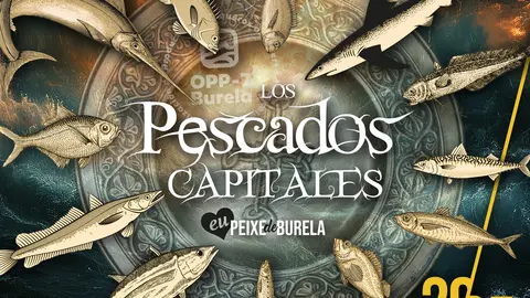 Calendario 12 pescados capitales 2025 de la OPP de Burela