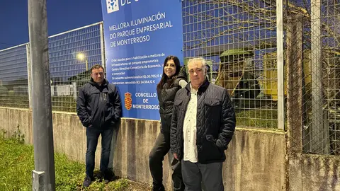Mejora de la iluminaci&oacute;n en el parque empresarial de Monterroso
