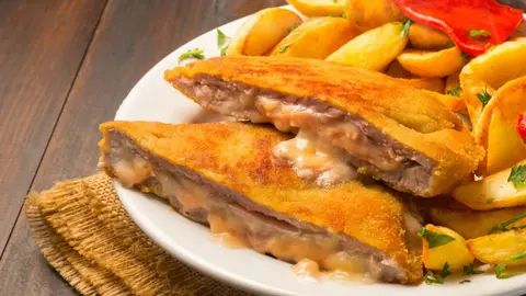 Cachopo, Typical food from Asturias, Spain