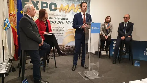 Un momento de la presentaci&oacute;n de Expomar en Madrid
