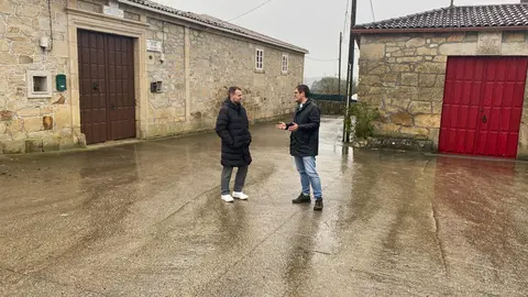 Brais e I&ntilde;aki, del BNG de Monterroso
