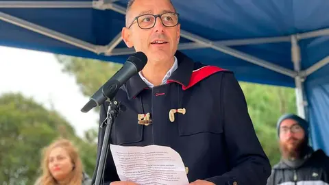 Carlos L&oacute;pez Fern&aacute;ndez, portavoz de Jarrio &iexcl;Salvemos nuestro hospital!