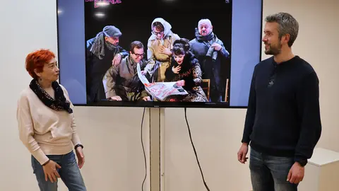 Rub&eacute;n Arroxo y Maite Ferreiro presentaron la Mostra de Teatro Cl&aacute;sico de Lugo