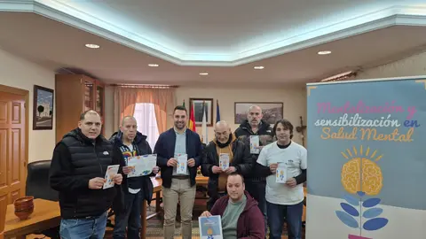 Visita Trabada Asociaci&oacute;n Sa&uacute;de Mental A Mari&ntilde;a