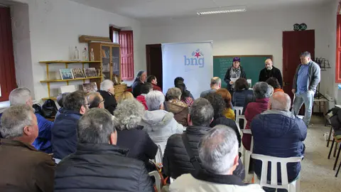 El BNG pone las alegaciones del parque e&oacute;lico de Satrebares a disposici&oacute;n de los vecinos de Guitiriz
