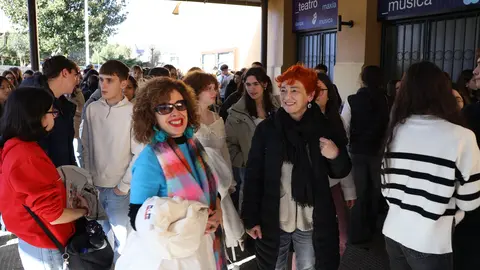 La concelleira Maite Ferreiro asisti&oacute; al Festival de teatro grecolatino en el auditorio Gustavo Freire