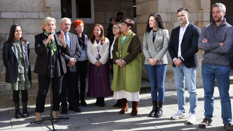 Paula Alvarellos particip&oacute; ayer en la lectura del manifiesto por el D&iacute;a Mundial das Persoas con Enfermidades Raras
