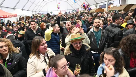 Una imagen de la Feira do Vi&ntilde;o de Chantada