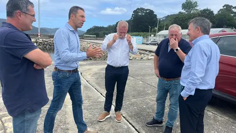 20240904 conselleiro obras estabilizacion porto do Vicedo 2