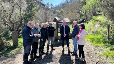 Daniel Garc&iacute;a y Ana Ermida visitaron el yacimiento recientemente