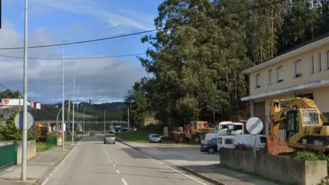Imagen de archivo del entorno del &aacute;rea de servicio de Vegadeo donde ocurri&oacute; el accidente