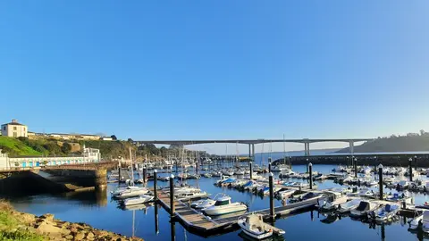 Foto puerto deportivo de Ribadeo