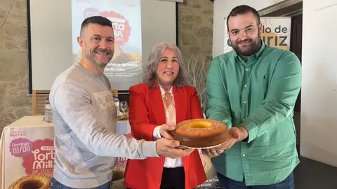 Presentaci&oacute;n de la Festa da Torta de millo de Guitiriz