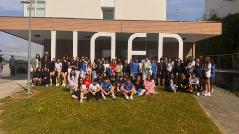 Los alumnos del Mar&iacute;a Auxiliadora asistieron a la charla de la UNED de Lugo