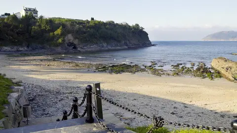 Praia Seiramar. Imagen obtenida de Turismo de Galicia