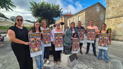 Presentaci&oacute;n da Queimada Popular de 2025 en Cervo