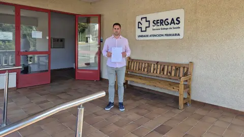 Rub&eacute;n Garc&iacute;a, alcalde de Trabada.