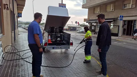230825 NOVO EQUIPO DE LIMPEZA DO CONCELLO DE FOZ