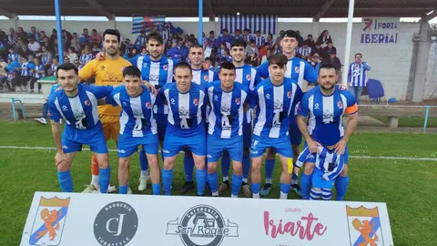 Jugadores del Iberia C.F en una foto de archivo