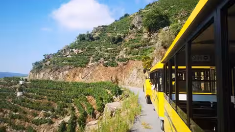 Tren tur&iacute;stico Ribeira Sacra. Foto: Turismo de Galicia