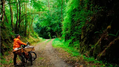V&iacute;a Verde del Eo Imagen de Turismo Galicia 