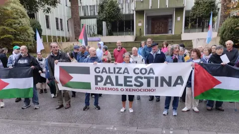 &Uacute;ltima manifestaci&oacute;n por Palestina en Foz.