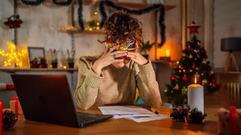 navidad estr&eacute;s