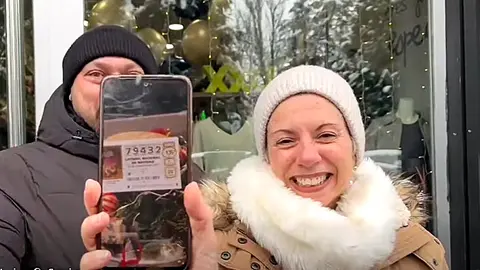 Agraciados en Villablino con el Gordo de la Navidad