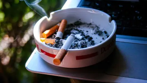 fumar cigarros humo tabaco