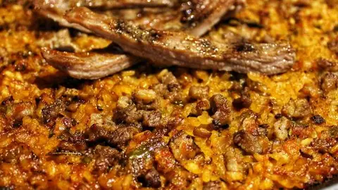 Plato del Asador Carlos V de Viveiro. Foto: Asador Carlos V