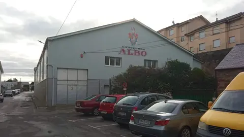 Foto de archivo de las instalaciones de Conservas Albo en Tapia. 