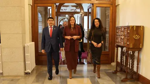 100226 Reuni&oacute;n de traballo co Subdelegado do Goberno
