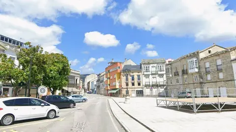 praza de santa mar&iacute;a ferreira do valadouro