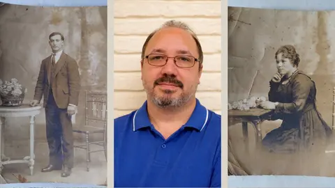 Hugo Javier Freitas y sus ancestros gallegos.