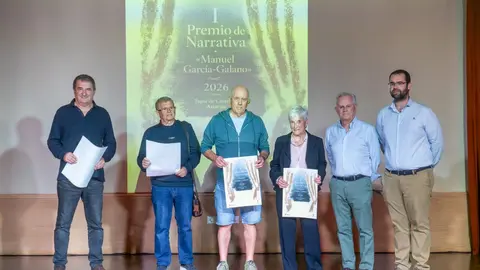Miembros del jurado presentan el I premio Manuel Galano