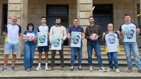 Foto presentaci&oacute;n Torneo SD Ribadeo