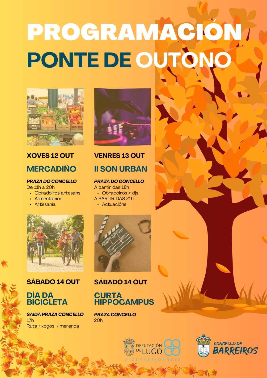Cartel Ponte de Outono