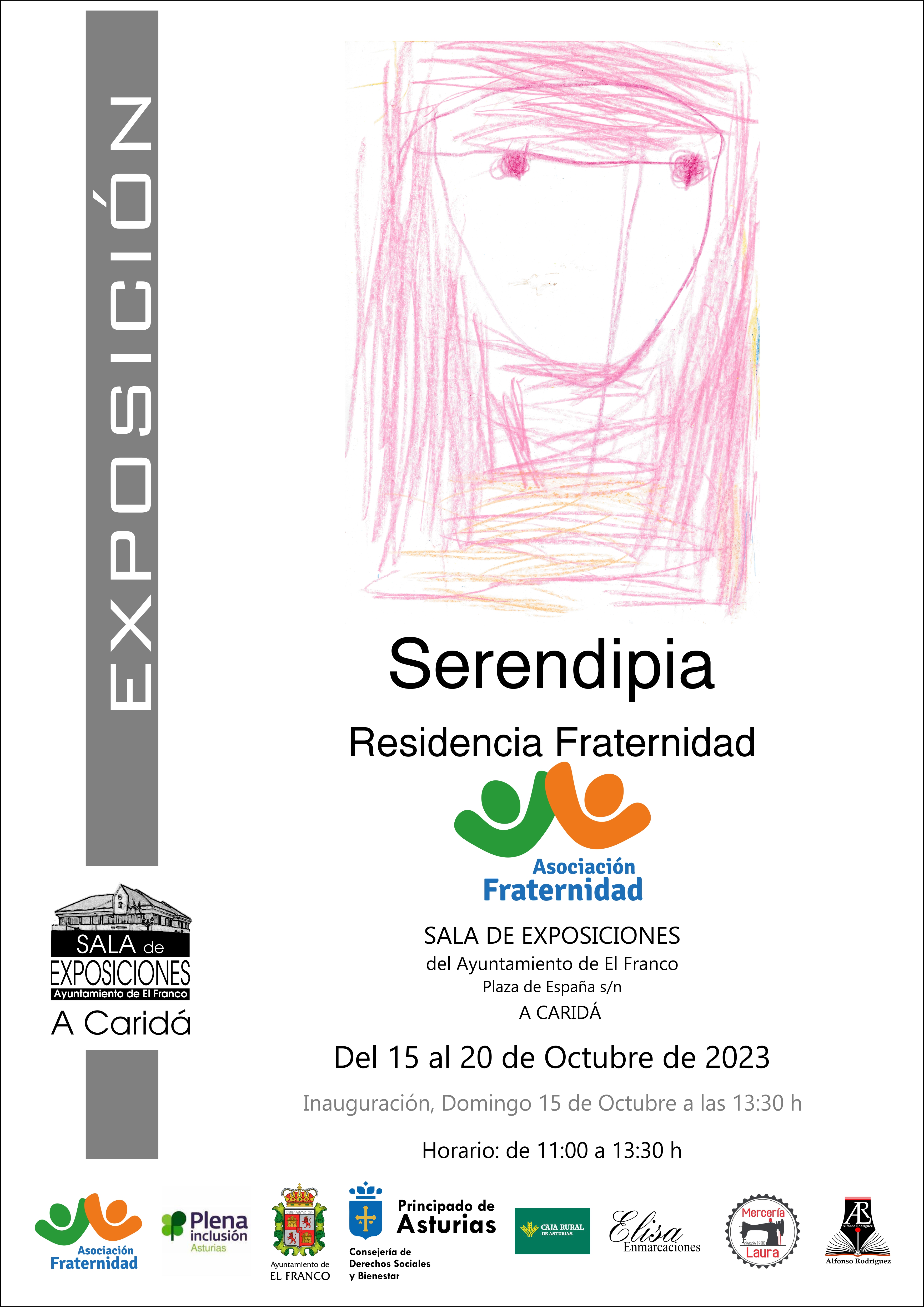 Cartel final exposicion serendipia