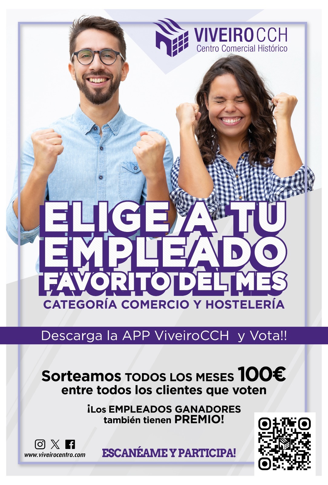 Cartel empleado del mes
