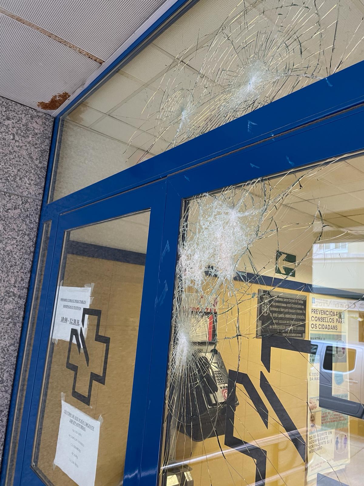 vandalismo centro de salud