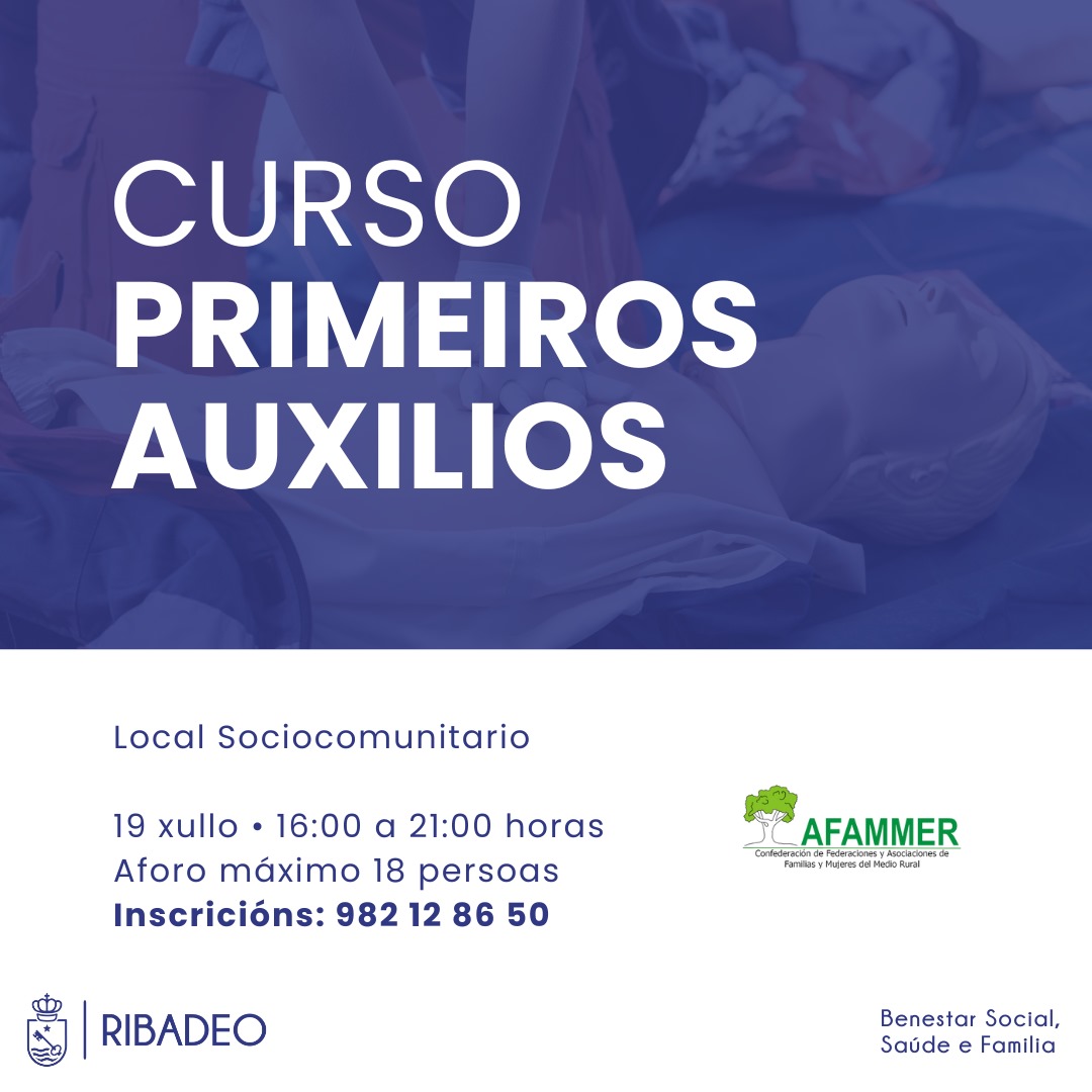 Curso Primeiros Auxilios Ribadeo