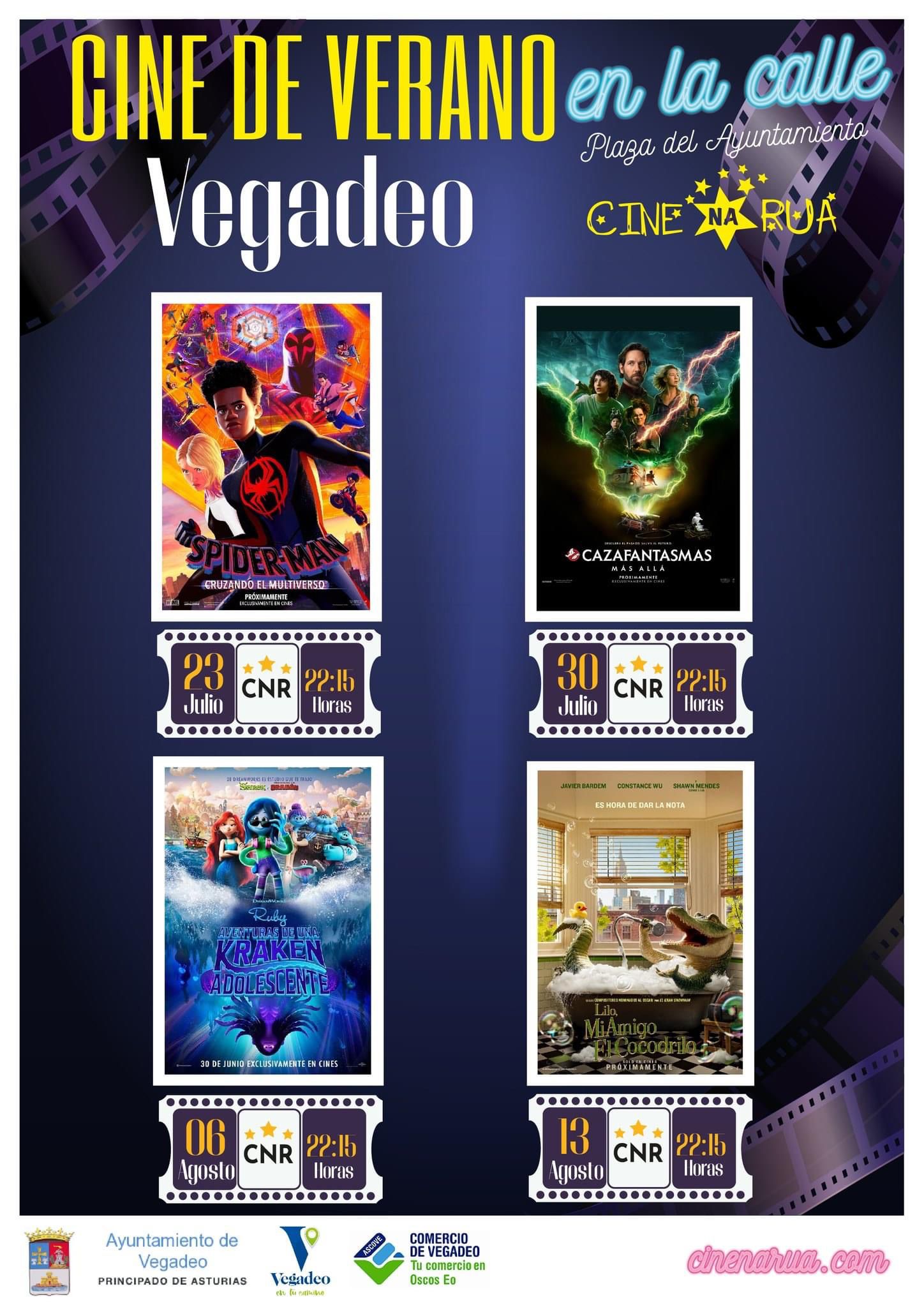 Cine na Rúa en Vegadeo
